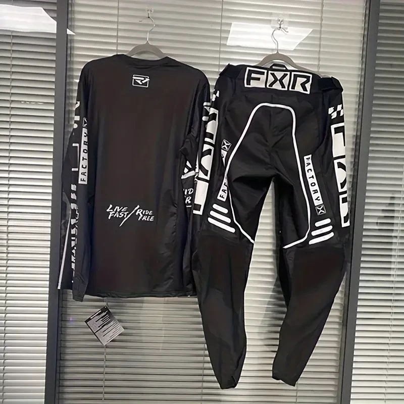 FXR Motoccross 2024 Gear Set Off Road Bicycle Clothing Motoccross Jersey Set Motorcycle Clothing Breathable Combination