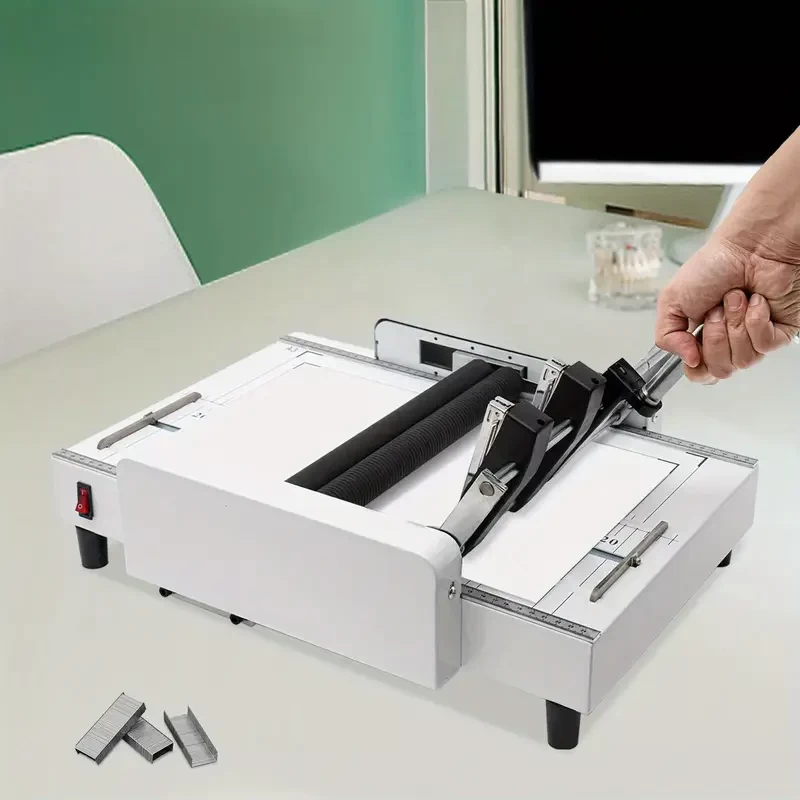 A3 Book folding binder Paper clip Making book clip 110V 60W