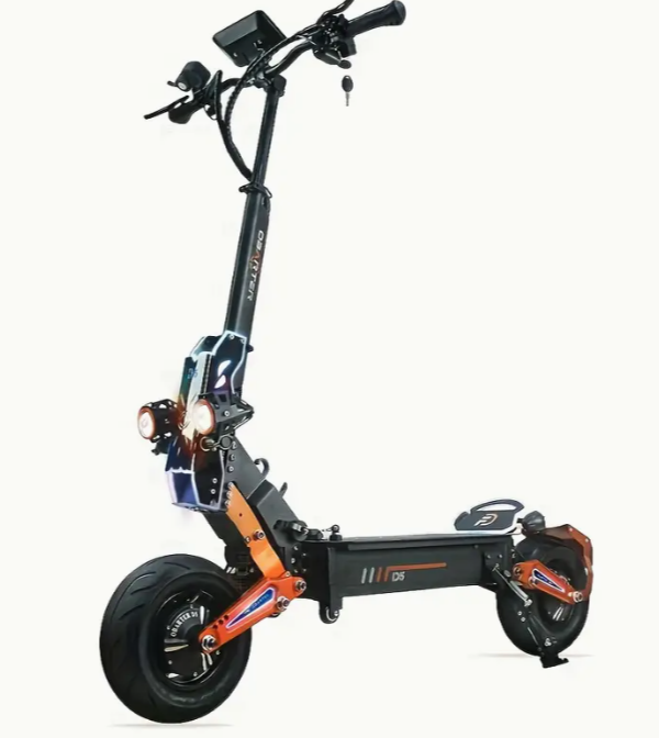 Obarter electric Scooter Dual motor D5 48V 35Ah, 12-inch wide tire scooter for adults