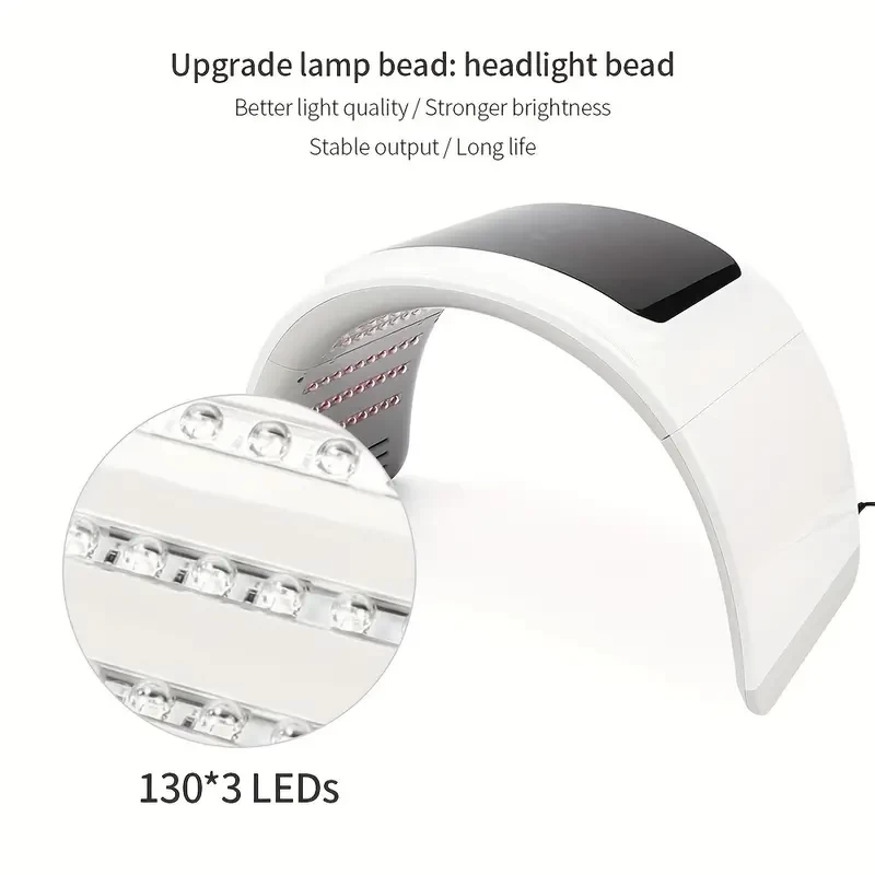 Home Spa 7 Colors Photodynamic Led Face Tools Skin Care And Beauty Instrument LED Light PDT Machine