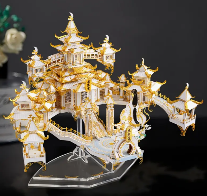 The Piececool 3D Metal Puzzle Moon Model Kit is more than just a puzzle, it is a unique collectible and thoughtful gift
