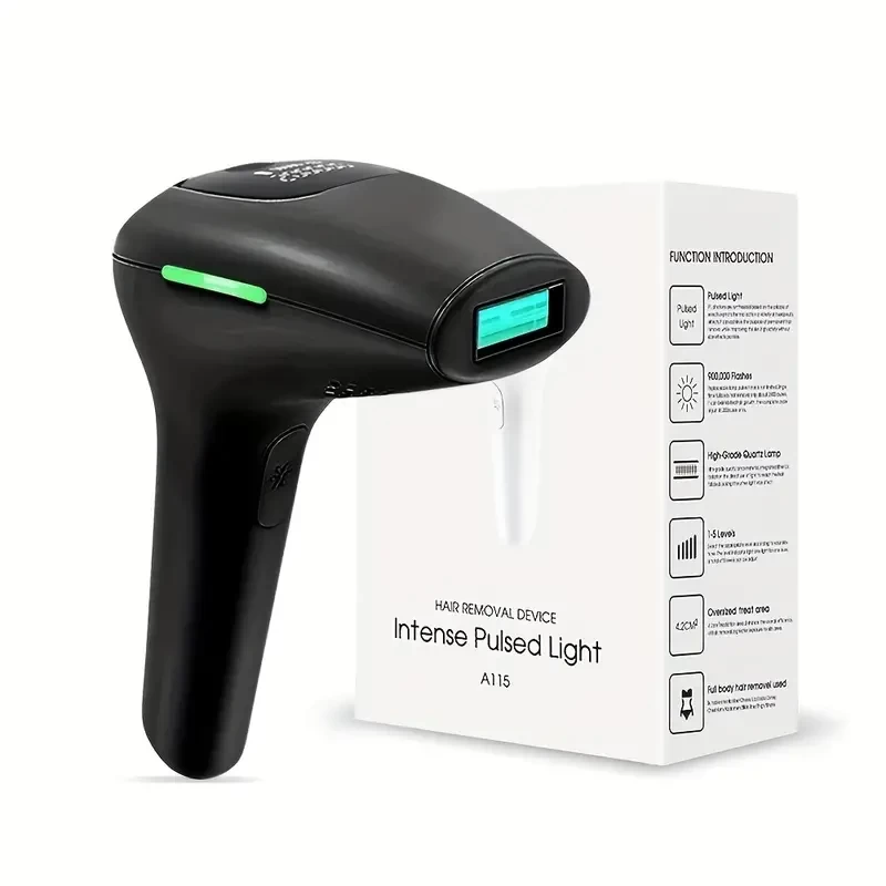900,000 Flash Professional IPL Laser Hair Removal Device - Painless, Permanent Hair Removal For Women's Bikini & Body Areas!