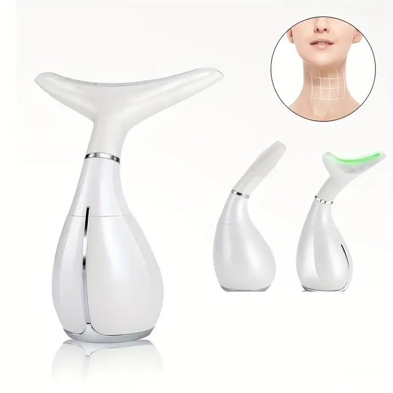 Neck Beauty Instrument, Neck Massage Instrument, Vibration And Heat Introduction, Neck Beauty Device