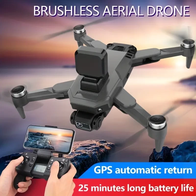 5G GPS & Optical Flow Positioning: S109 Professional RC Drone UAV With Intelligent Obstacle Avoidance, Long-Range Control, And High Wind Resistance. The Perfect Toy & Gift For Adults And Kids - Includ