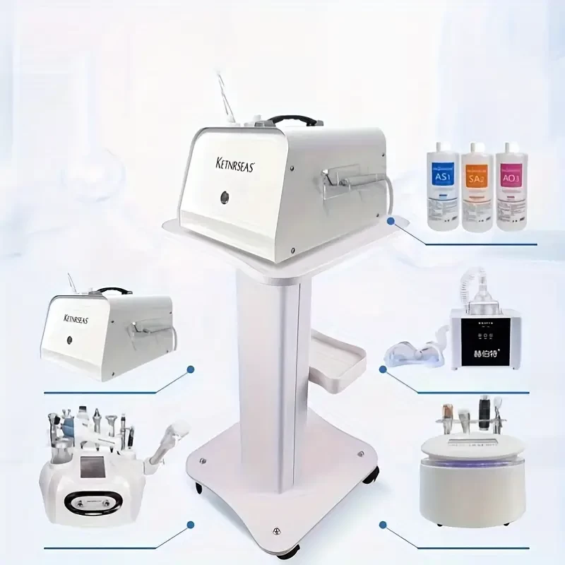 Esthetician Cart, Trolley Cart With Wheels, 3 Tier Beauty Rolling Cart, Trolley SPA, Salon Trolley Cart With Wheels