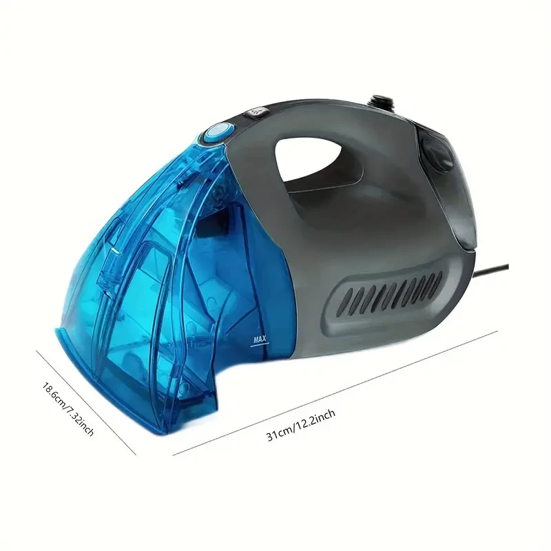 1pc 500W Corded Handheld Vacuum Cleaner, Spot Cleaner Pet Stain Eraser Carpet Cleaner Prozrted, Multipurpose Portable Household Carpet Cleaning Machine, Wet And Dry Vacuum Cleaner For Clean And Refres