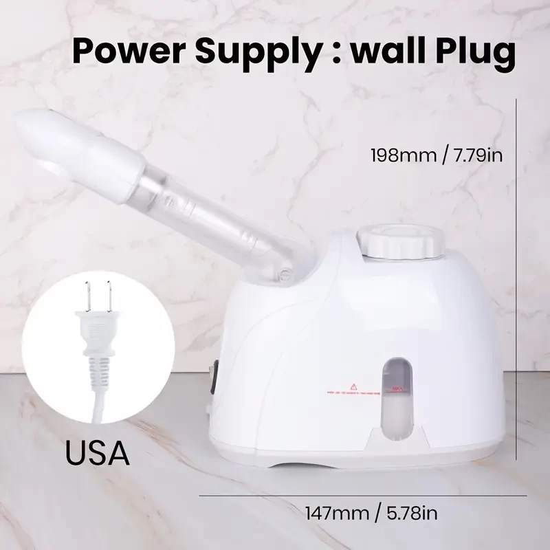 KSKIN Facial Steamer Professional Nano Facial Steamer For Facial Deep Cleaning, Great For Facial SPA At Home Or Salon KD33S 1pcs, Valentine's Day gift