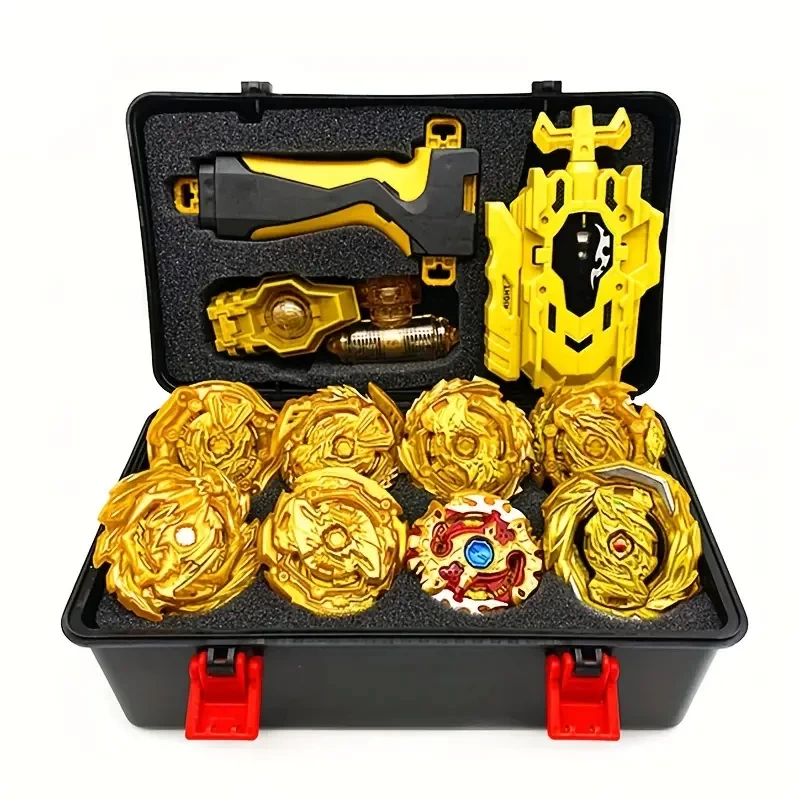 12pcs Bayblade Burst Set Starter With Launcher Arena Metal Fight Battle