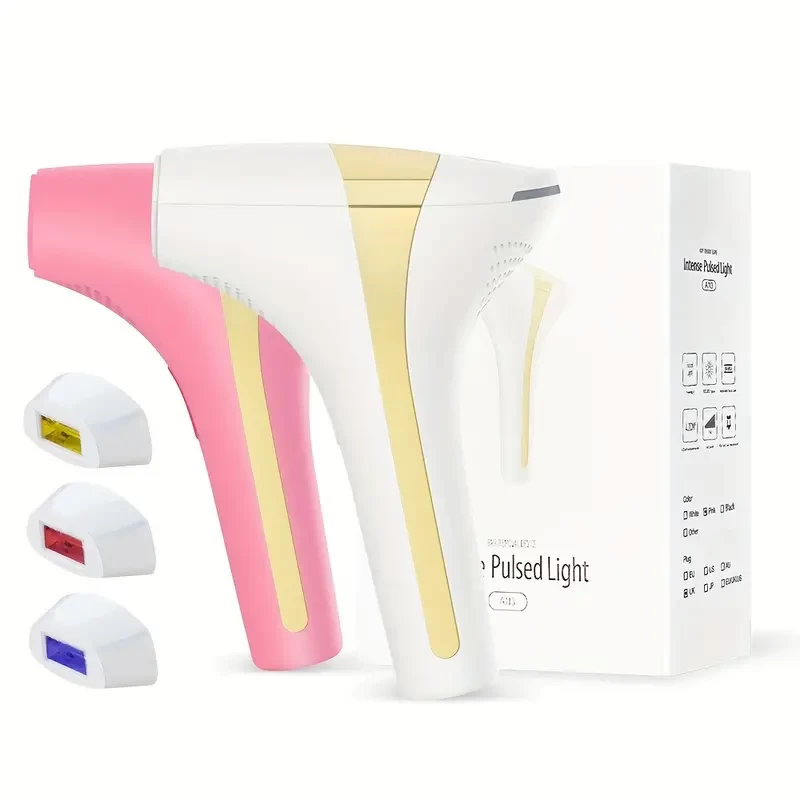 900,000 Flashes 3-in-1 Laser Depilator LCD Display IPL Hair Removal For Women Bikinis Pubic Body Remover Home Use Epilator Device Manual And Automatic Shavers For Women