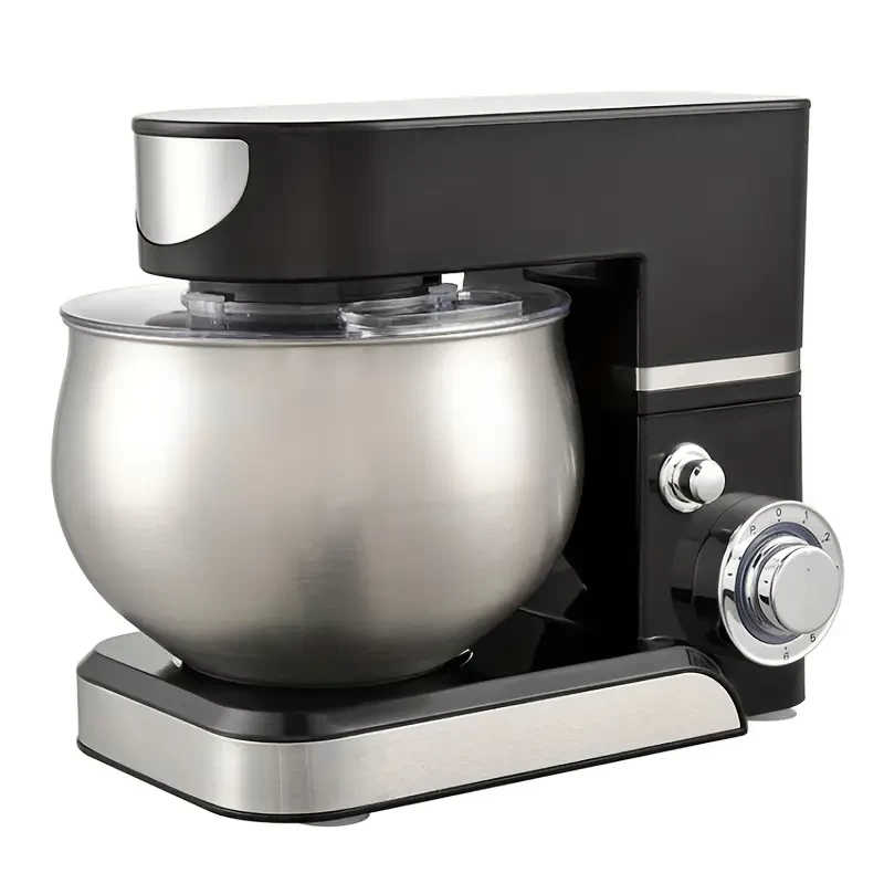 1pc, Birthday Cake Baking Tools, Stand Electric Mixer, Chef Machine, Stainless Steel Cream Blender, Kitchen Mixer For Dough Cake Bread, Whisk, Egg Beater, Kitchen Supplies