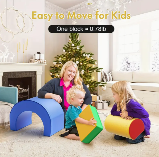 1 multi-colored snail-shaped toddler climbing toy Unlimited fun DIY route maximum safety easy assembly Portable and light