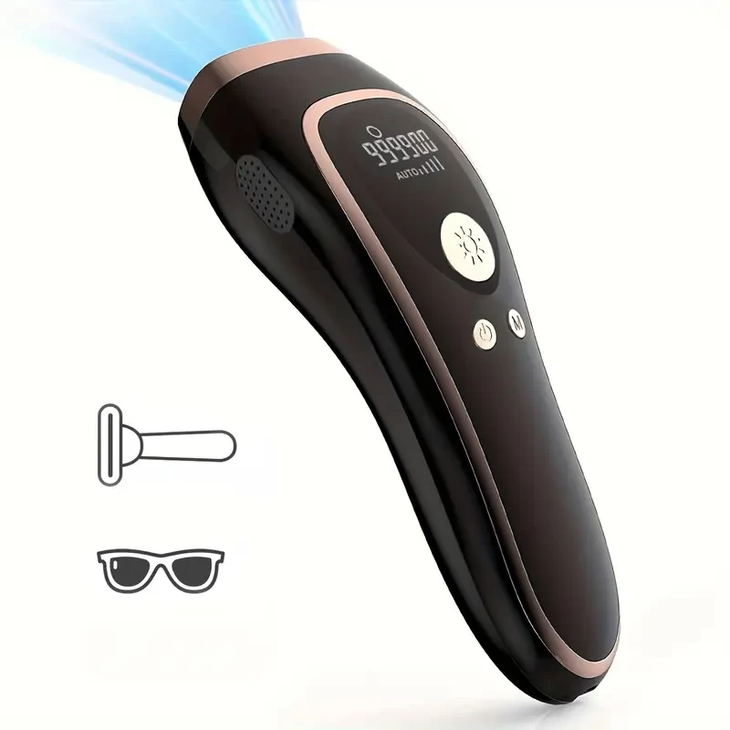 Laser Hair Removal Device, IPL Hair Removal Device 5-speed Adjustment 99999 Flashes For Both Men And Women Suitable For Hands, Legs, Back, Body, Private Parts, Etc