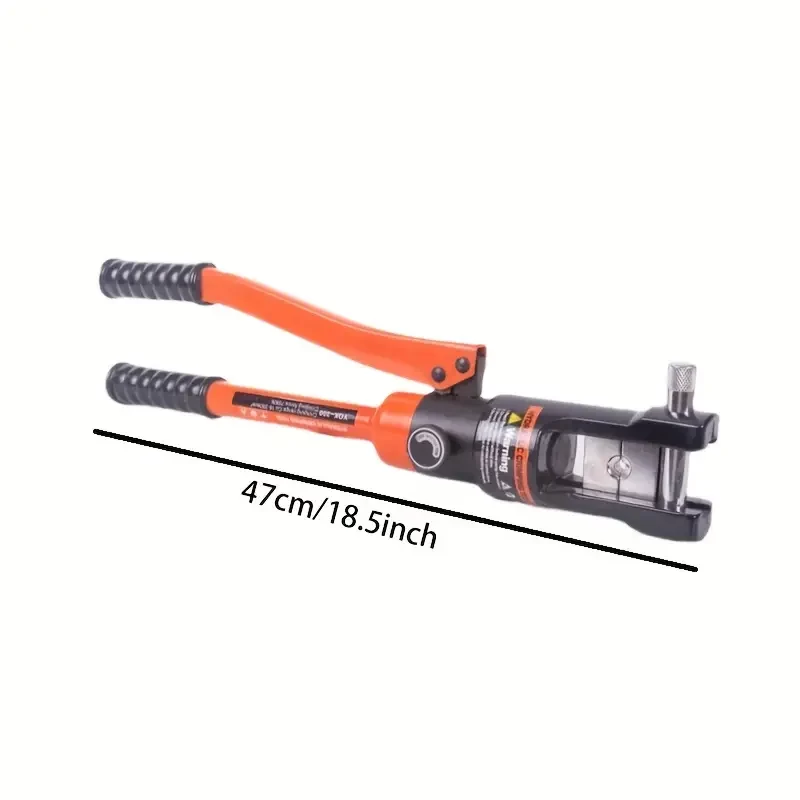Heavy-Duty Hydraulic Clamp Line Crimper - The Perfect Tool for Professional Crimping Jobs!