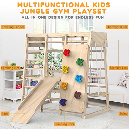 Indoor Jungle Gym, Toddler Climbing Toys Indoor, Indoor Playground Climbing Toys For Toddlers, Climber Playset
