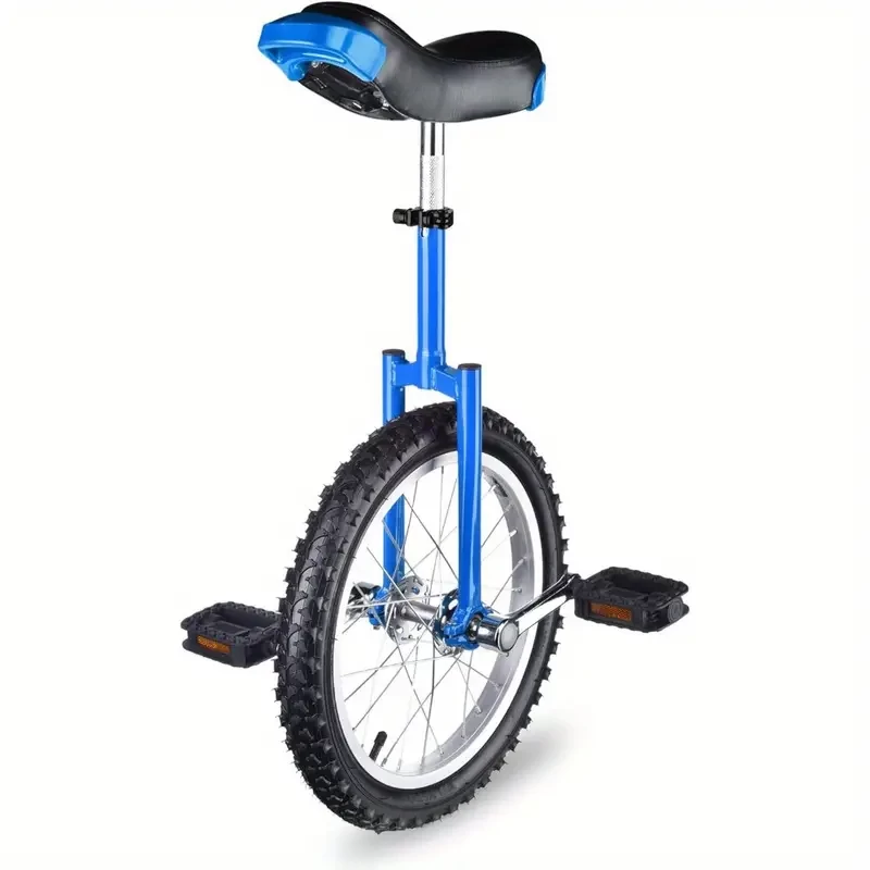 Unicycle, Adult Single-wheel Pedal Bicycle For Sports, Acrobatic Performance Balance Bike With Leak-proof And Silent Bearings, Adjustable Seat
