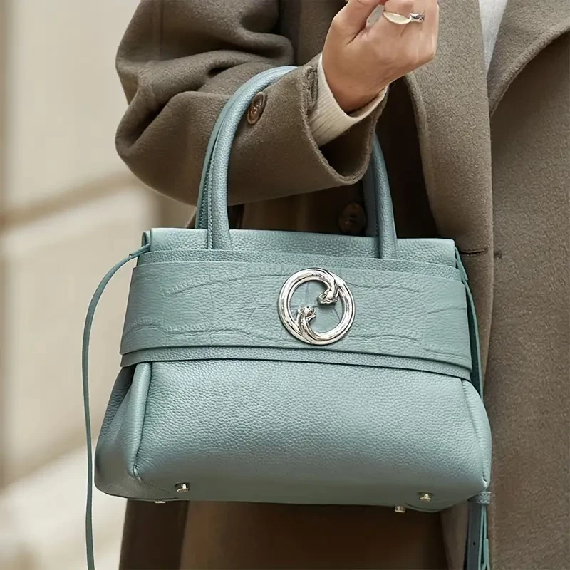 Women's Elegant Satchel Bag, Stylish Classic Tote Shoulder Bag, All-Match Bag For Work