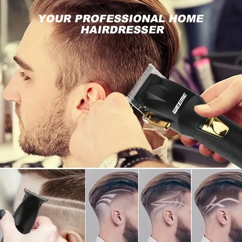 3-in-1 Hair Clipper Trimmer Set, USB Rechargeable Hair Cutting Machine, Professional Hair Clipper Trimmer Shavers, The Best Gift For Him