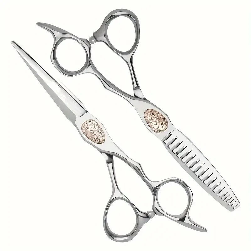 Professional Barber Hair Scissors Steel Salon Hairdressing Hair Cutting Thinning Shear Practical Convenient Tool Supplies