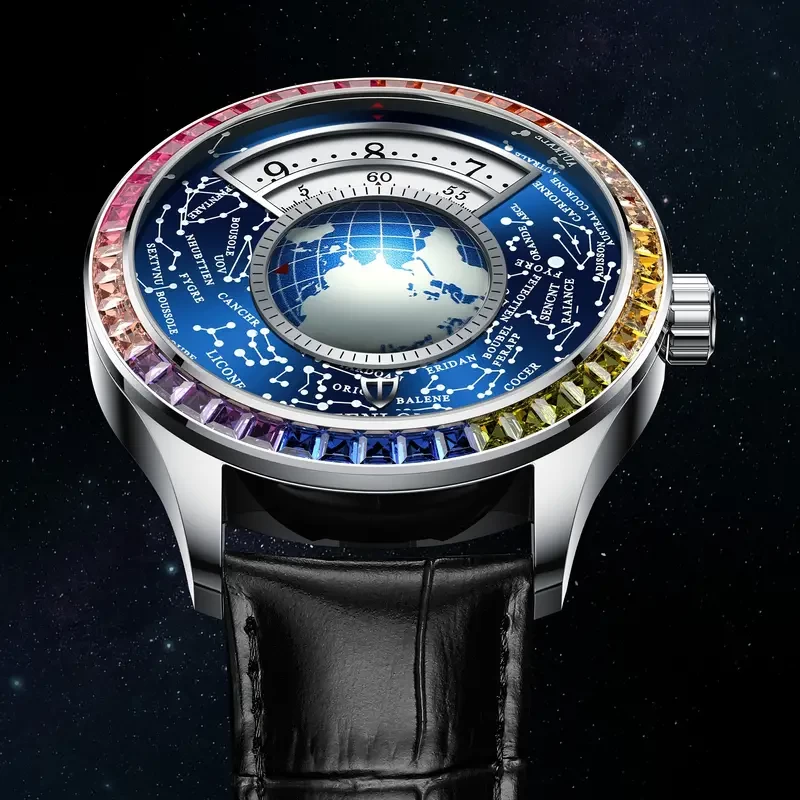 Men's Mechanical Watch High-end Business Waterproof Analog Watch, Ideal choice for Gifts
